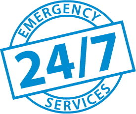 24/7 emergency service